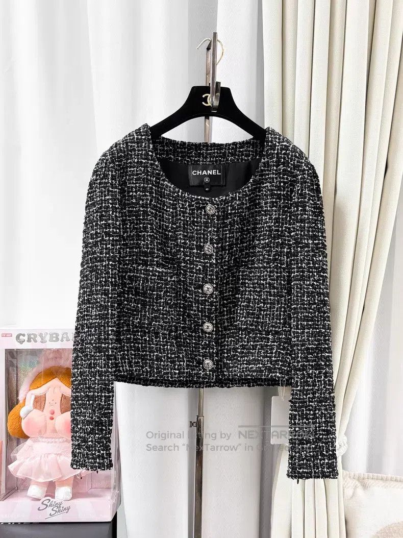 Chanel Chanel Mixed-color fine checkered gold buckle woven long-s Size S / US 4 / IT 40 - 1 Thumbnail