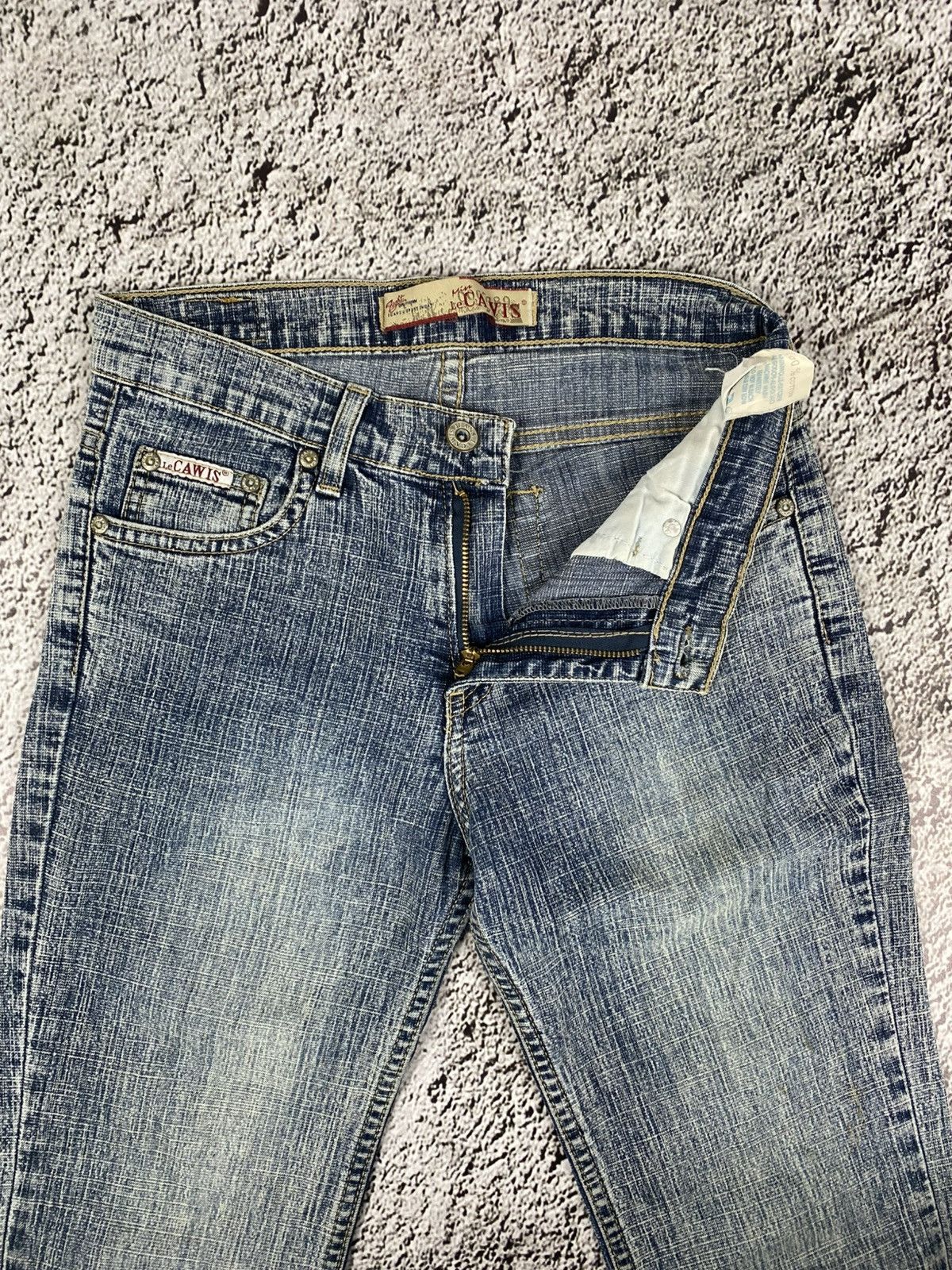Vintage Vintage Y2K 00s style bootcut faded jeans streetwear Size 27" / US 4 / IT 40 - 3 Thumbnail