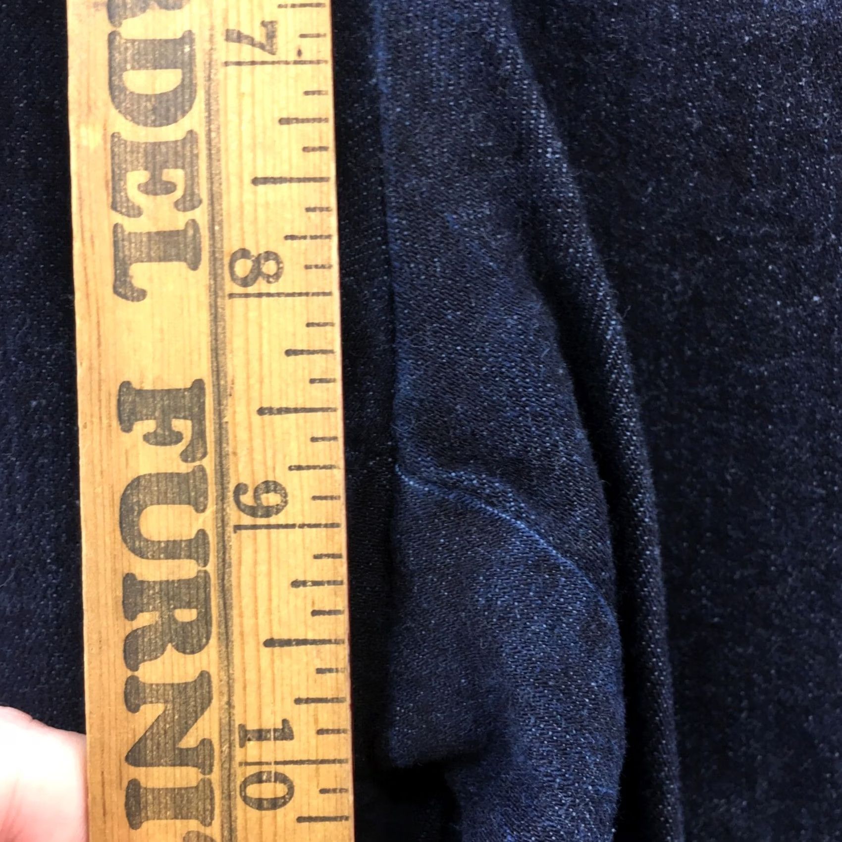 Banana Republic Banana Republic Sloan Cropped Jeans Womens 8 Blue Dark Wash Denim Cotton Blend Jeans Regular Womens 8 Blue Dark Wash Denim Cotton Blend Size 30" / US 8 / IT 44 - 7 Thumbnail