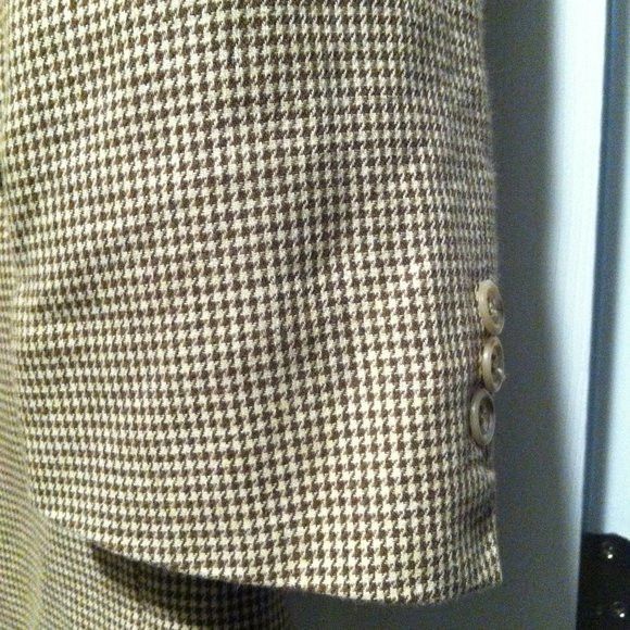 Brooks Brothers BROOKS BROTHERS MEN'S LINEN SPORT JACKET BLAZER SIZE: 42R Size 42R - 5 Thumbnail