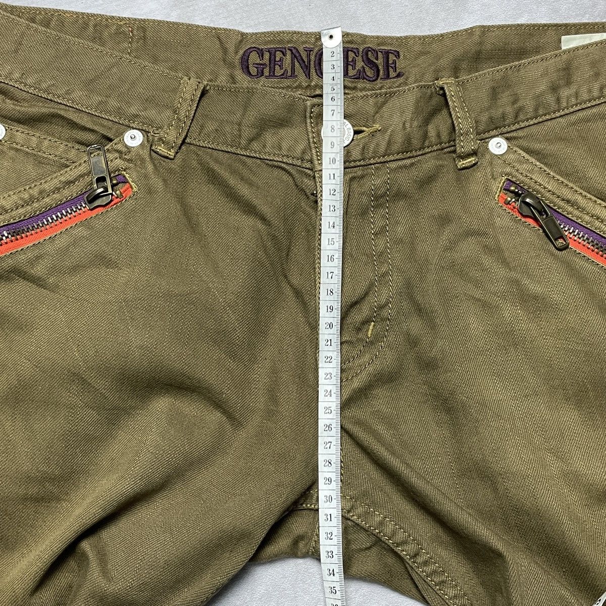 14th Addiction × If Six Was Nine × Tornado Mart 2000’s Genoese - Military Multi-Zip Pants Size US 34 / EU 50 - 20 Thumbnail