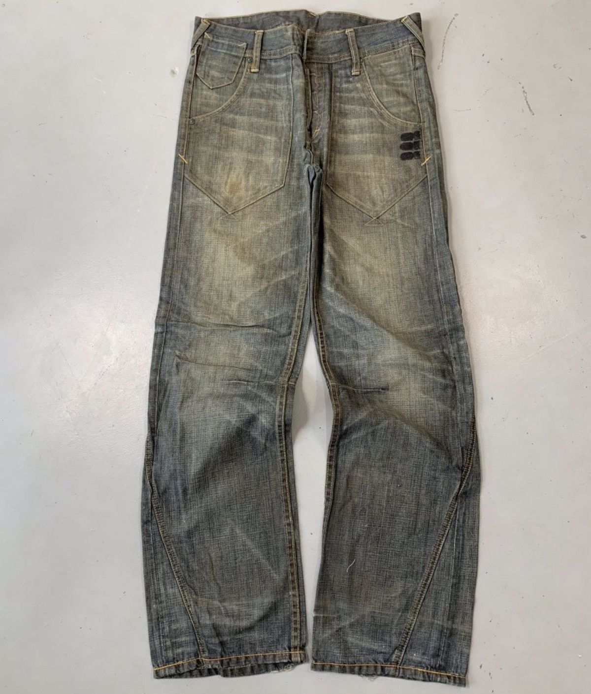 Japanese Brand Vintage evisu inspired japanese brand denim Size US 32 / EU 48 - 2 Thumbnail