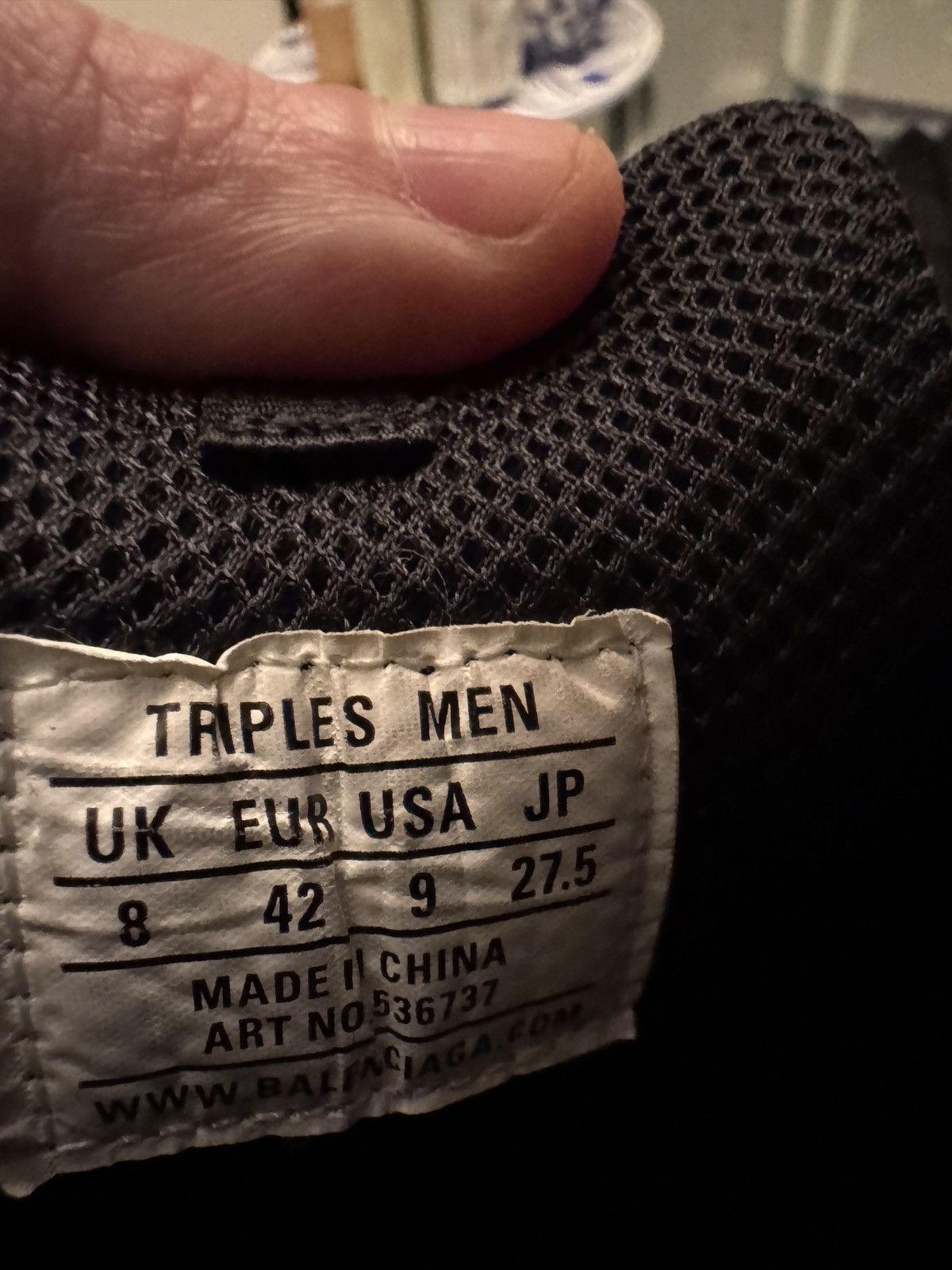Balenciaga Balenciaga Triple S Sneakers Men’s 42 (US 9) Great Condition Size US 9 / EU 42 - 7 Thumbnail