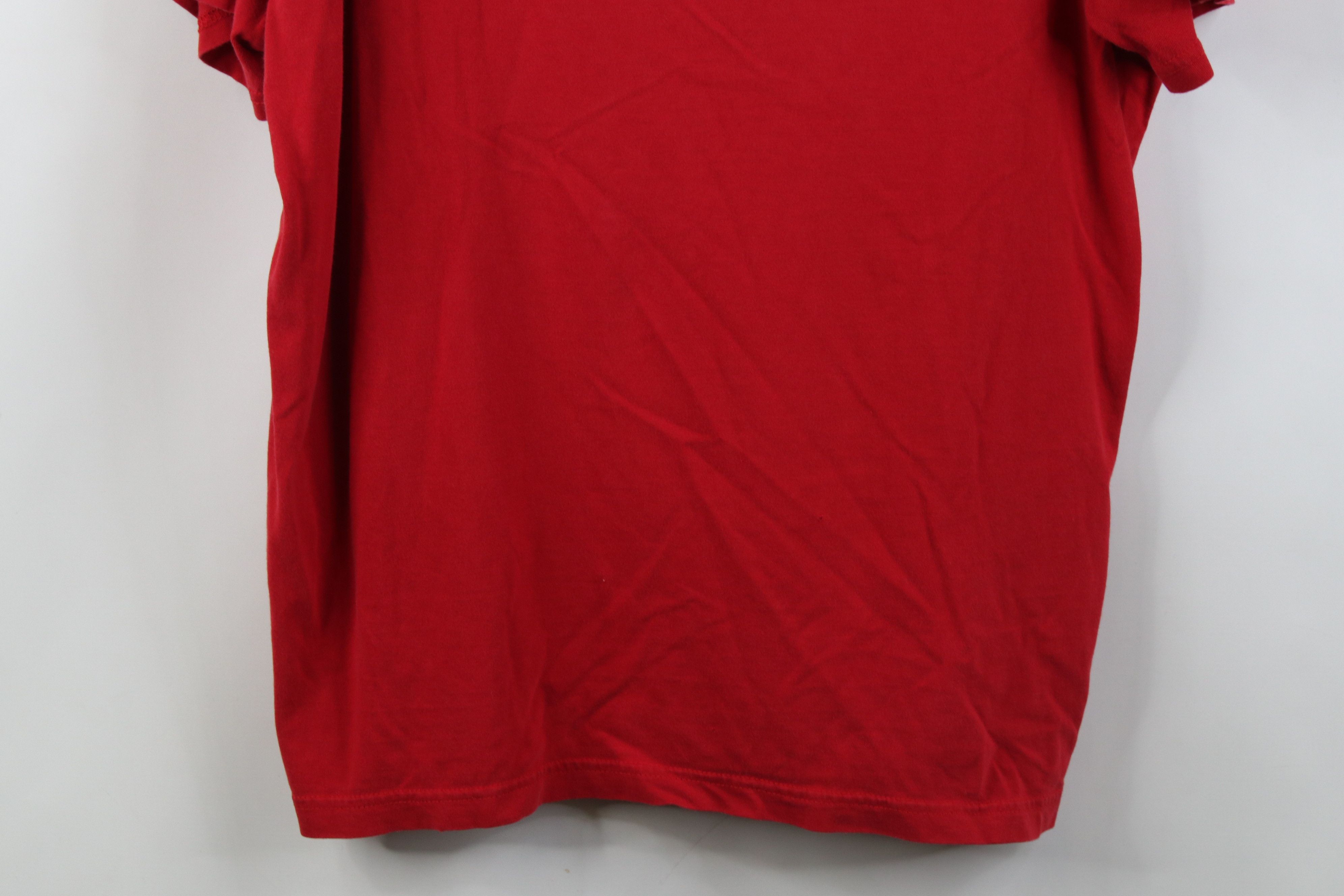 Polo Ralph Lauren Vintage 90s Ralph Lauren Short Sleeve T-Shirt Red USA Size US L / EU 52-54 / 3 - 3 Thumbnail