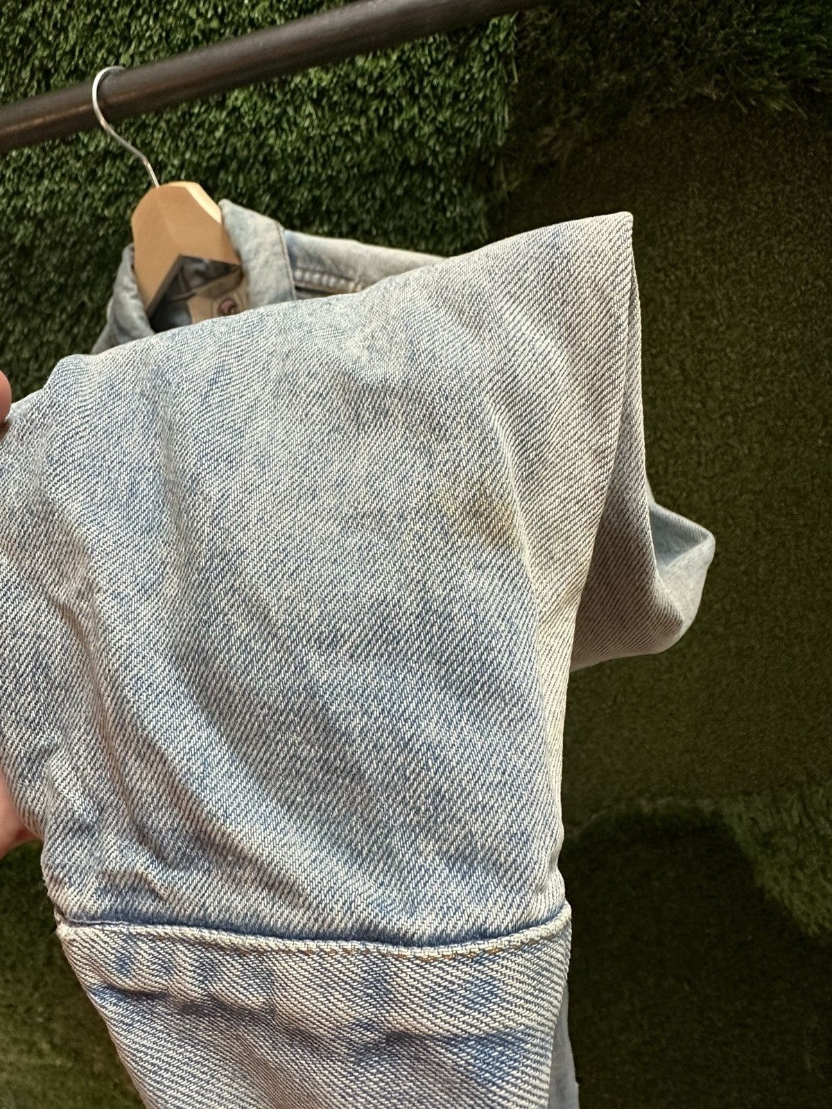 Vintage Vintage Three Seventeen Light Wash Denim Jacket Small Size US S / EU 44-46 / 1 - 5 Thumbnail