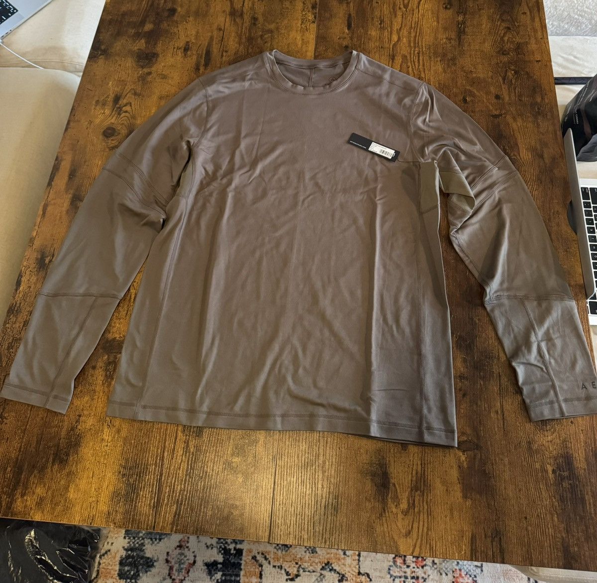 Aether Apparel Aether moto long sleeve base layer t-shirt in green- medium Size US M / EU 48-50 / 2 - 2 Thumbnail