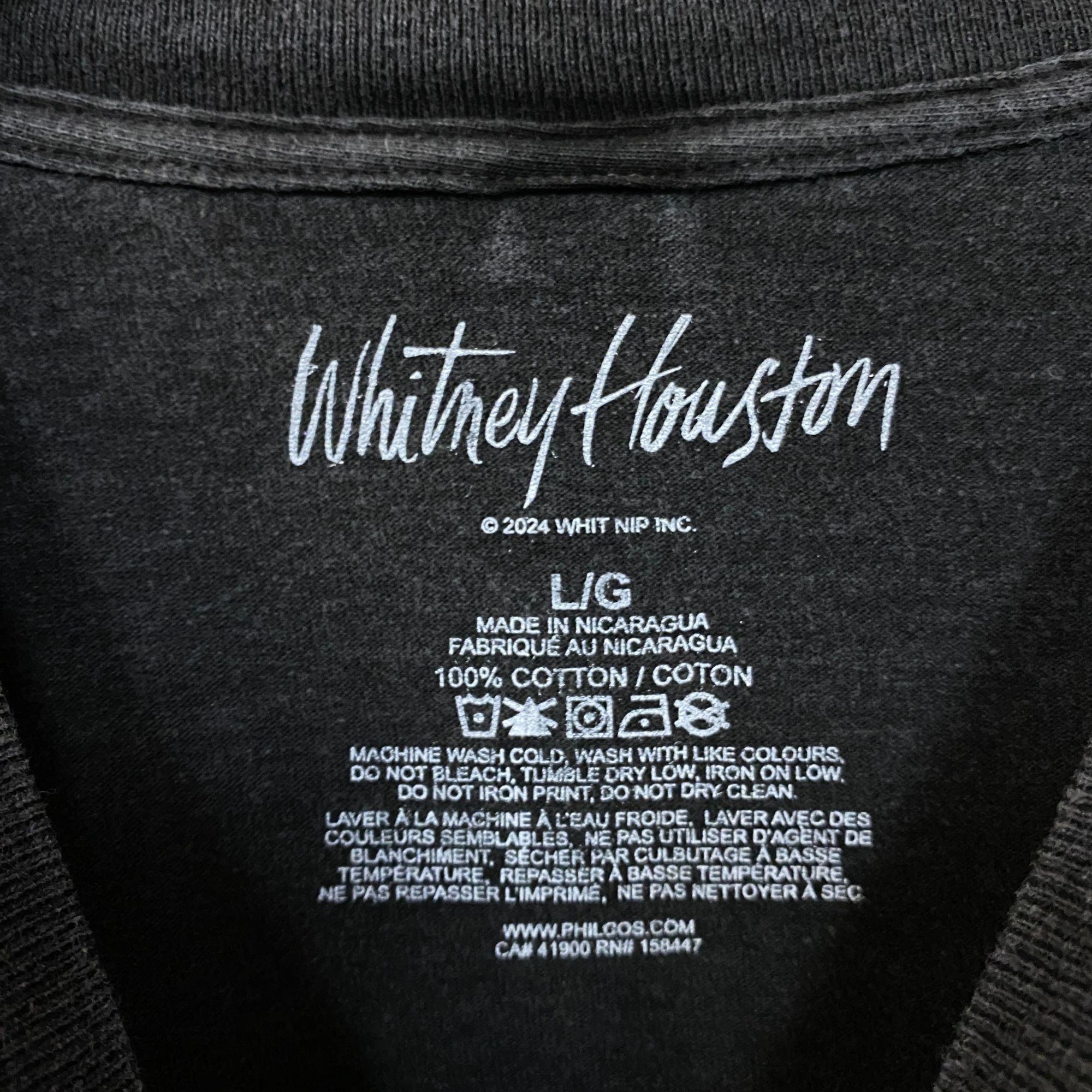 Other Whitney Houston One Wish For Christmas T-Shirt Large Size US L / EU 52-54 / 3 - 4 Thumbnail