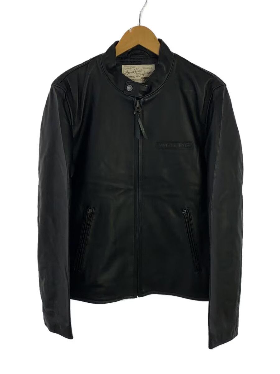 Dress-Fit Sheep Leather Single Rider Jacket
