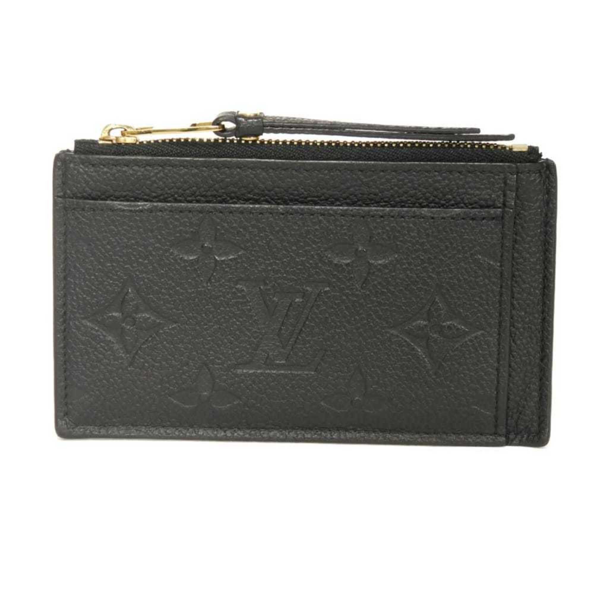 Louis Vuitton Louis Vuitton Porte Cartes Zip Coin Case/Card Case/Wallet/Mini Wallet in Monogram Empreinte Noir (M68339) - Men's/Women's Size ONE SIZE - 1 Thumbnail