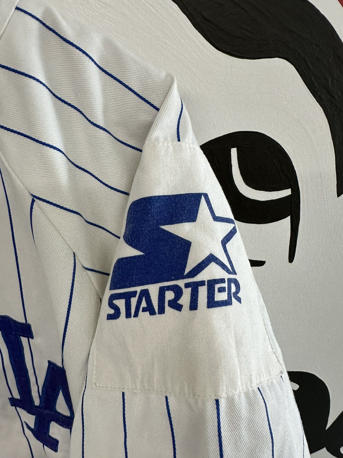 Vintage 80s Starter Pinstripe Los Angeles Dodgers Jersey