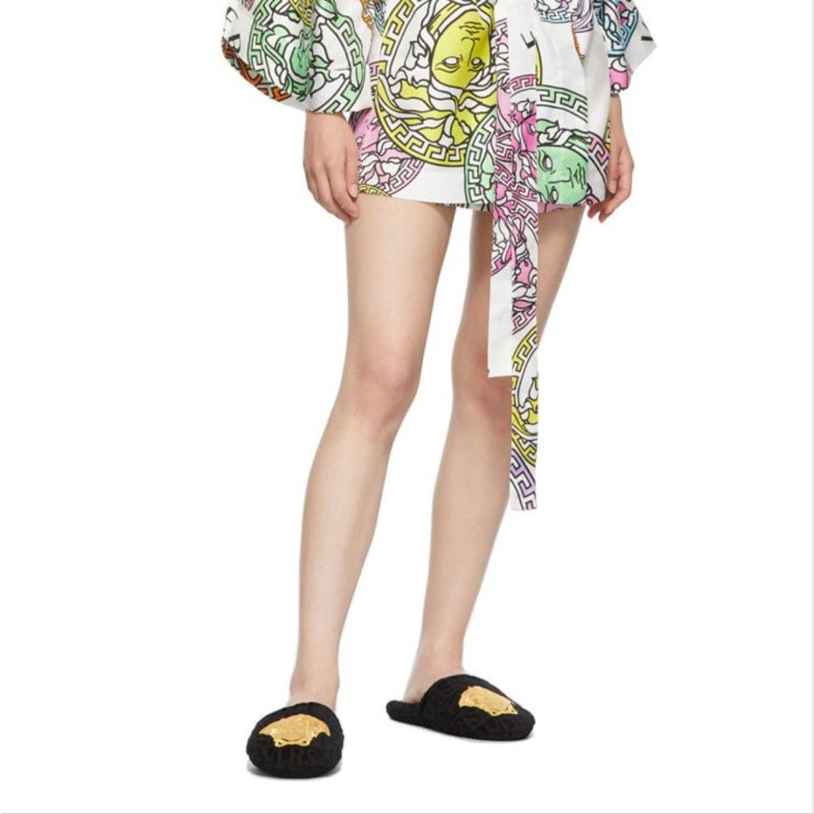 Versace Medusa logo barocco slippers Size US 6 / IT 36 - 5 Thumbnail