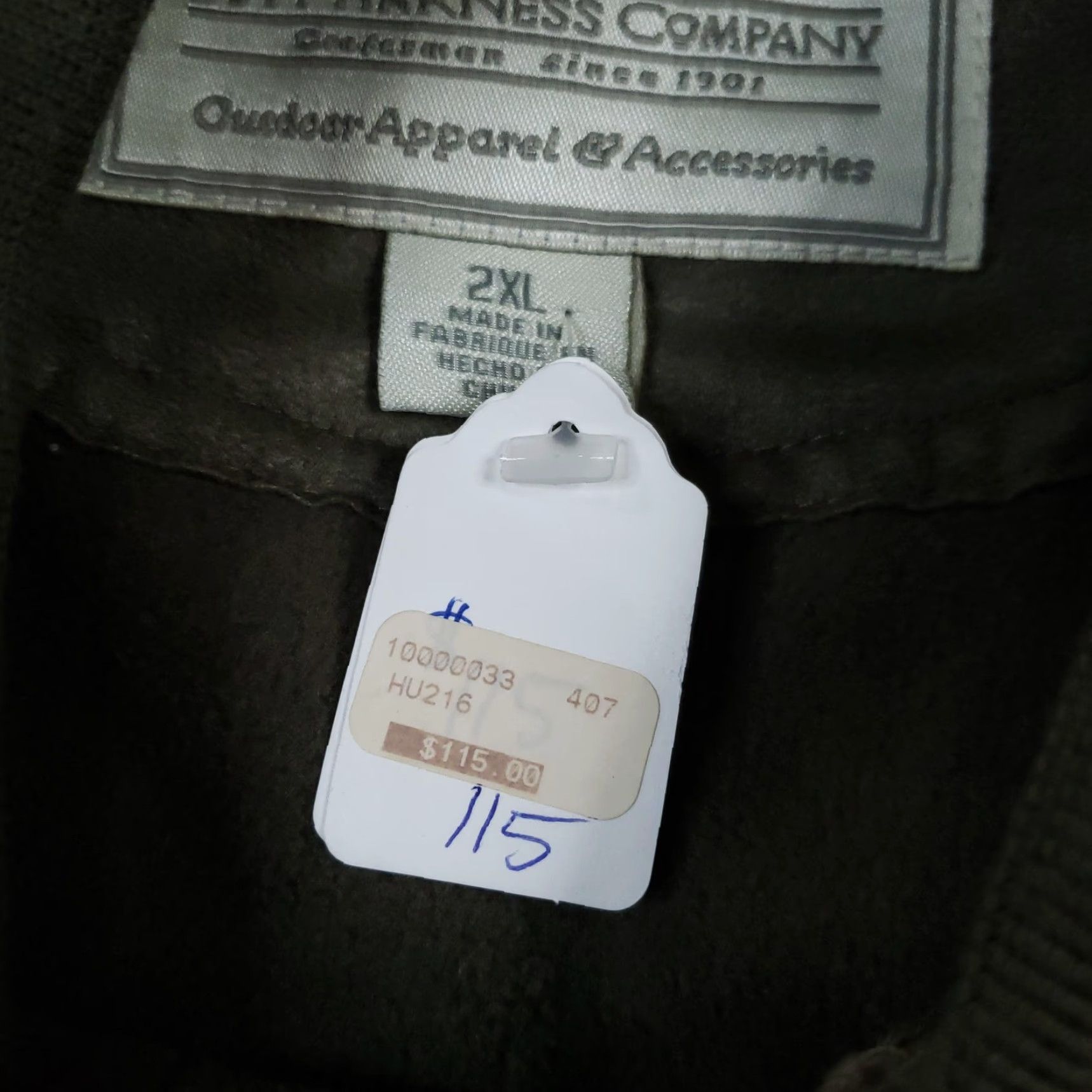 Vintage BOYT HARNESS COMPANY Vest Men 2XL Green Fleece Full Zip Outdoor Hunting Size US XXL / EU 58 / 5 - 7 Thumbnail