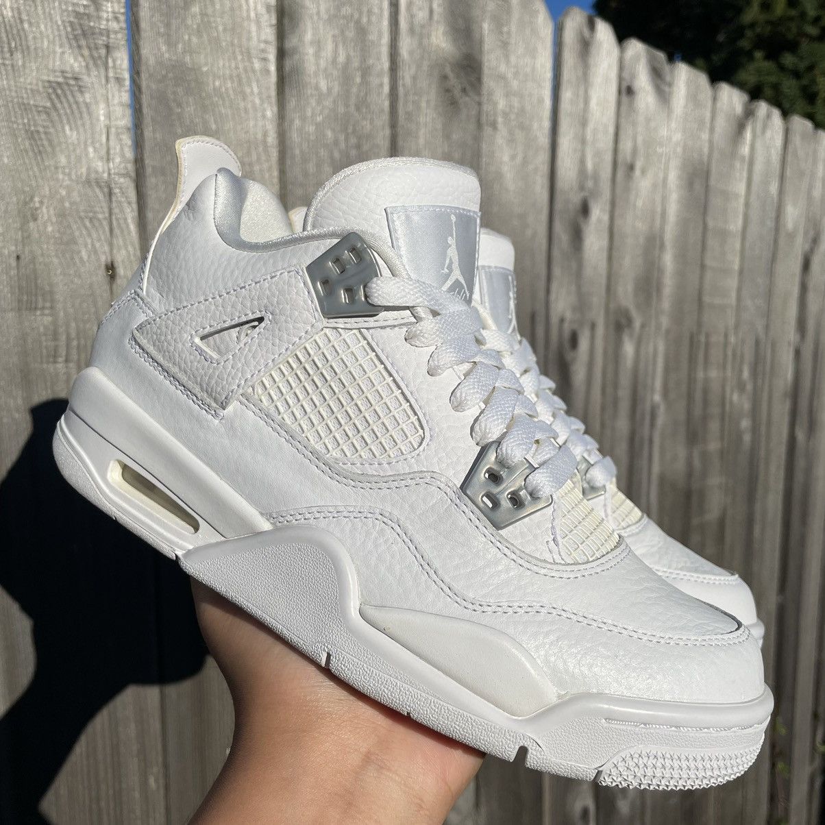 Air Jordan 4 Retro GS Pure Money 2017 Size 6.5Y Jordan Brand × Nike Nike air Jordan 4 Pure Money size 5.5y  main image 2