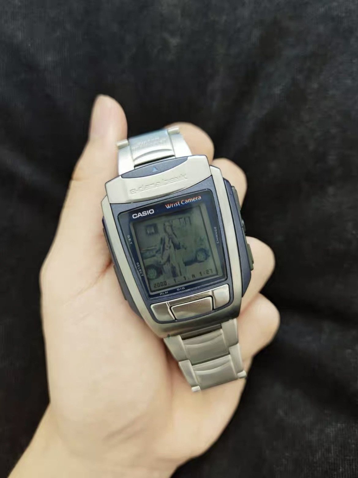 CASIO e-data bank Wrist Camera WQV-10｜カシオCASIO e-databank