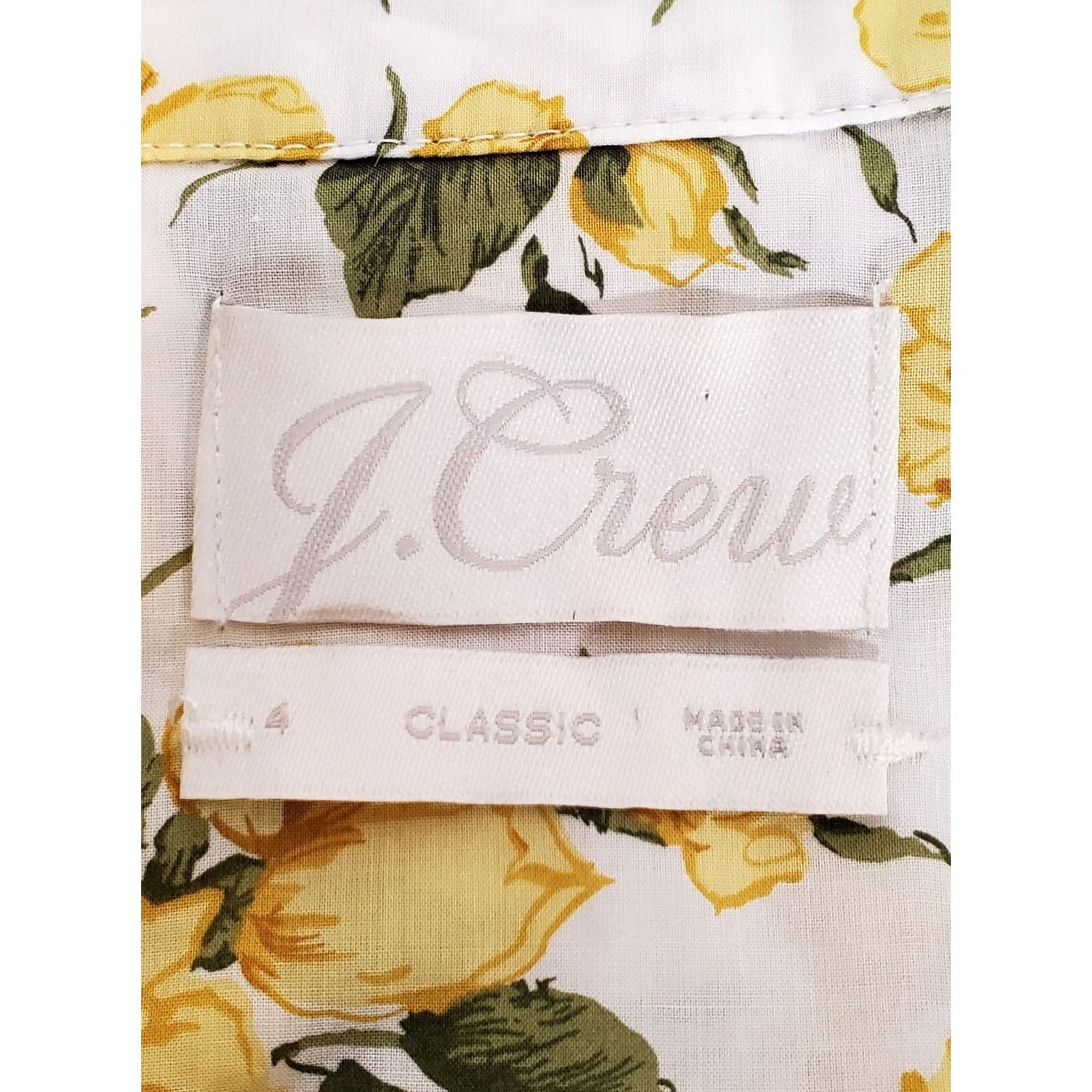 J.Crew Item Specifications: Pattern: Floral Size S / US 4 / IT 40 - 7 Thumbnail