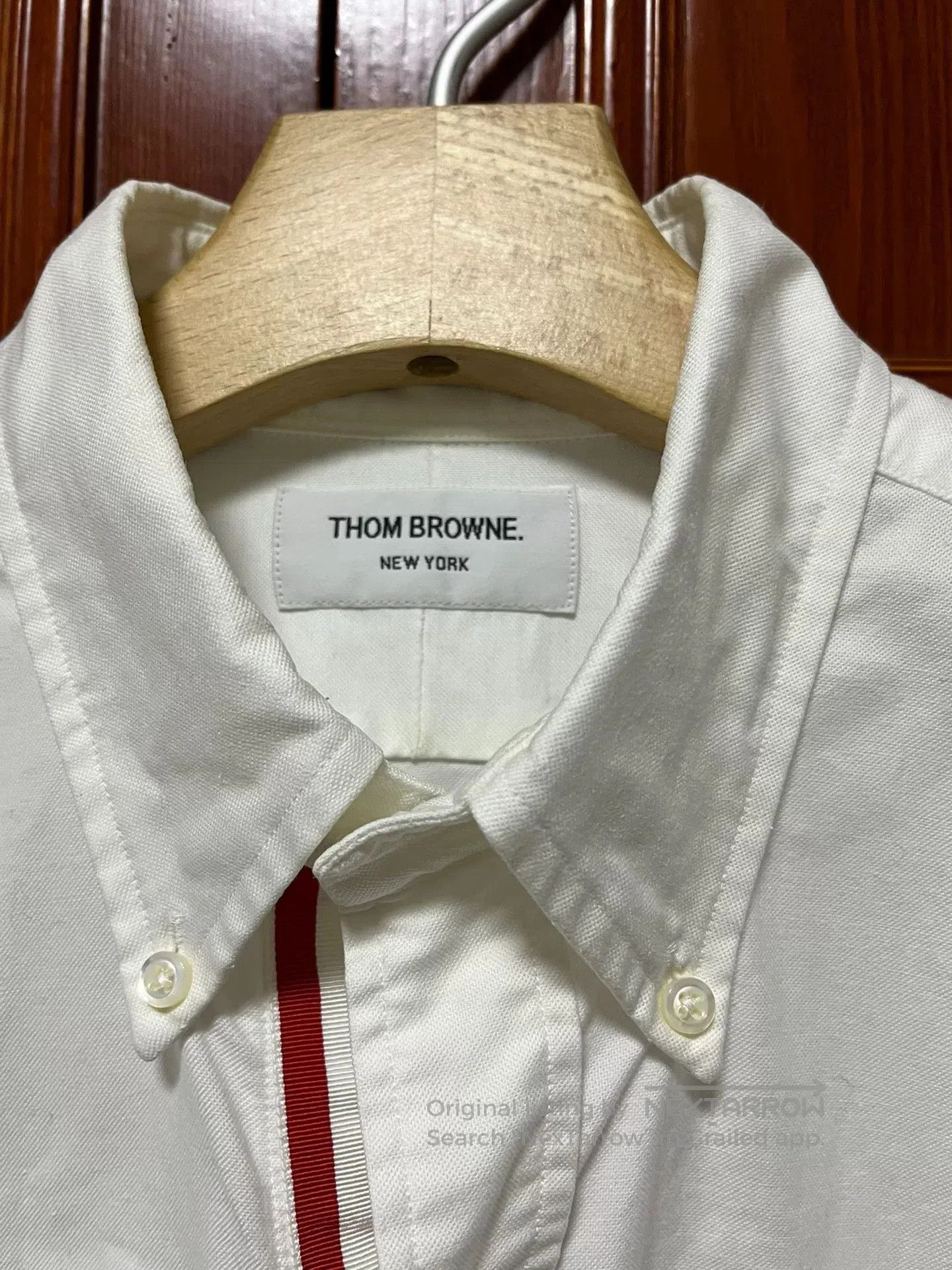 Thom Browne THOM BROWNE Classic Men's Shirt. Size US XL / EU 56 / 4 - 5 Thumbnail