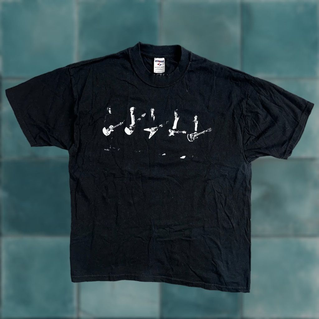 Jerzees VINTAGE Duran Duran 2005 USA Tour Black T Shirt XL Men Jerzees Crew Neck Short Sleeve Graphic Print Concert Band Promo Y2K 70s 80s 90s Size US XL / EU 56 / 4 - 1 Thumbnail