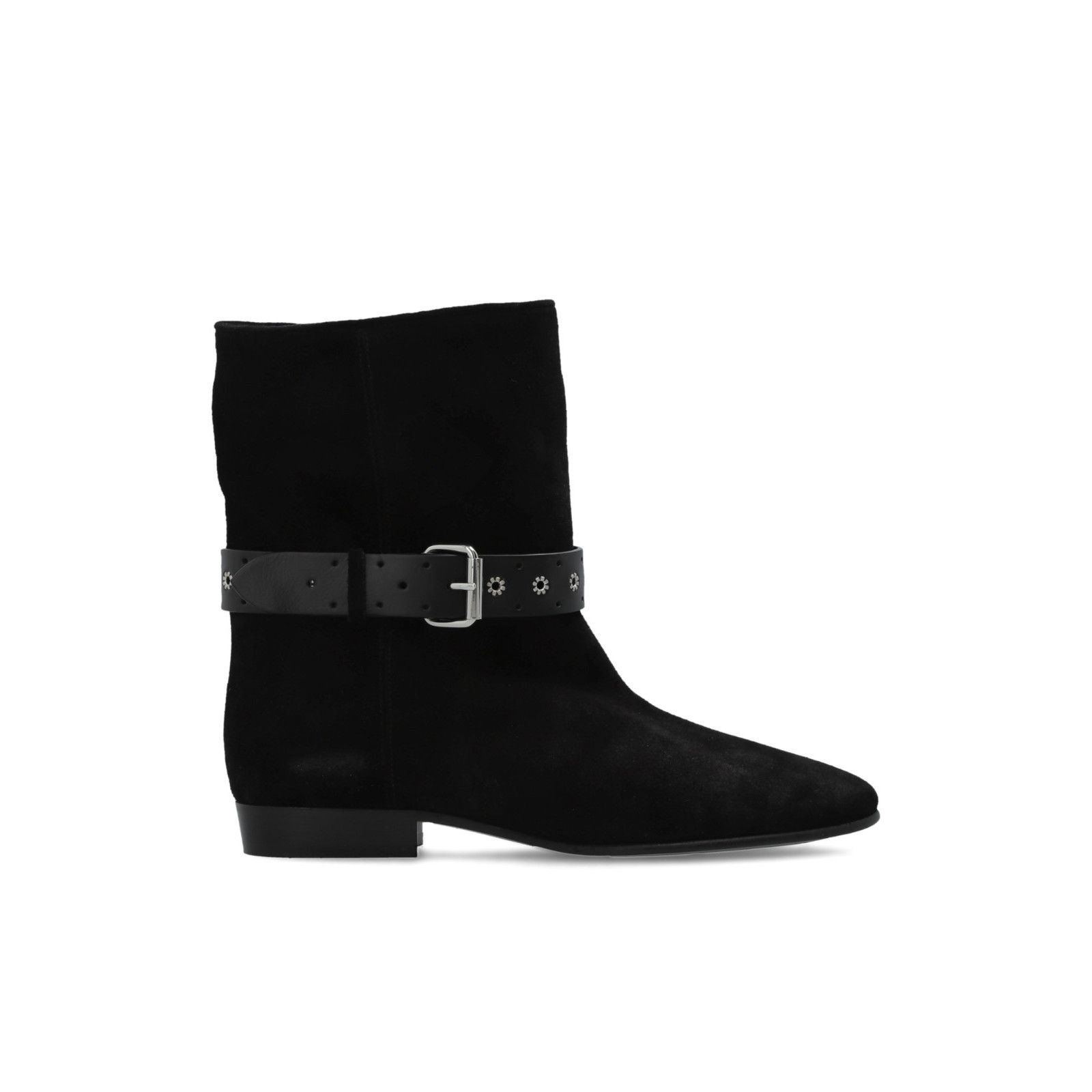 Isabel Marant Reena Black Suede Boots Women, Women's (Size 7)
