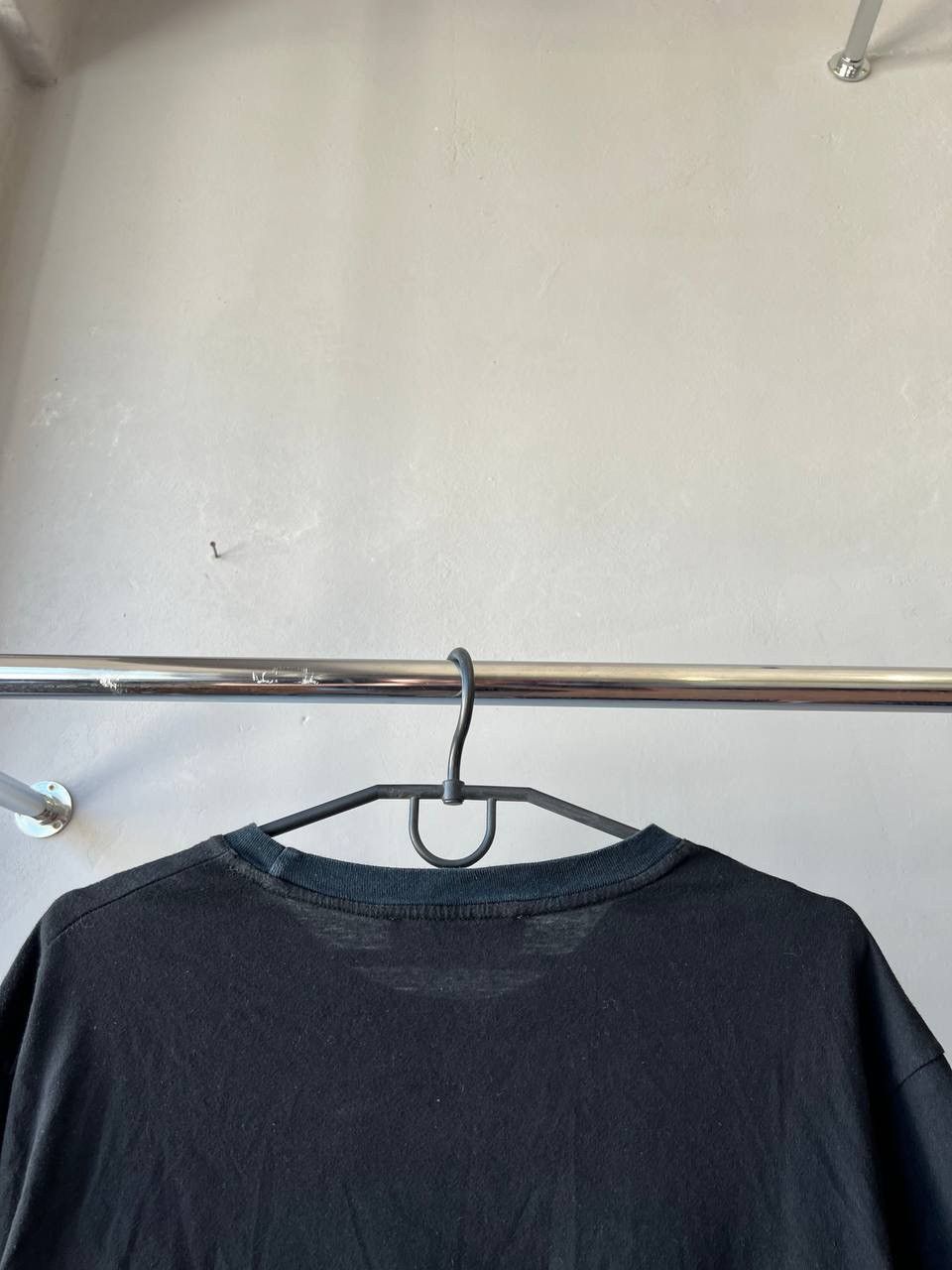 Yves Saint Laurent VERY RARE! YVES SAINT LAURENT RIVE GAUCHE VELOR LOGO T SHIRT Size US XL / EU 56 / 4 - 16 Thumbnail
