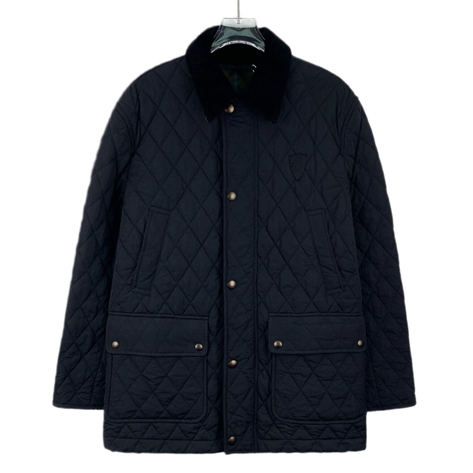 Burberry Burberry Nylon Plaid Blue Down Jacket S Women Size S / US 4 / IT 40 - 1 Thumbnail