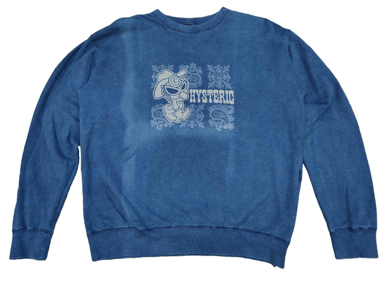 Hysteric Glamour Hysteric Smile All Loves You Faded Crewneck Size M / US 6-8 / IT 42-44 - 1 Thumbnail