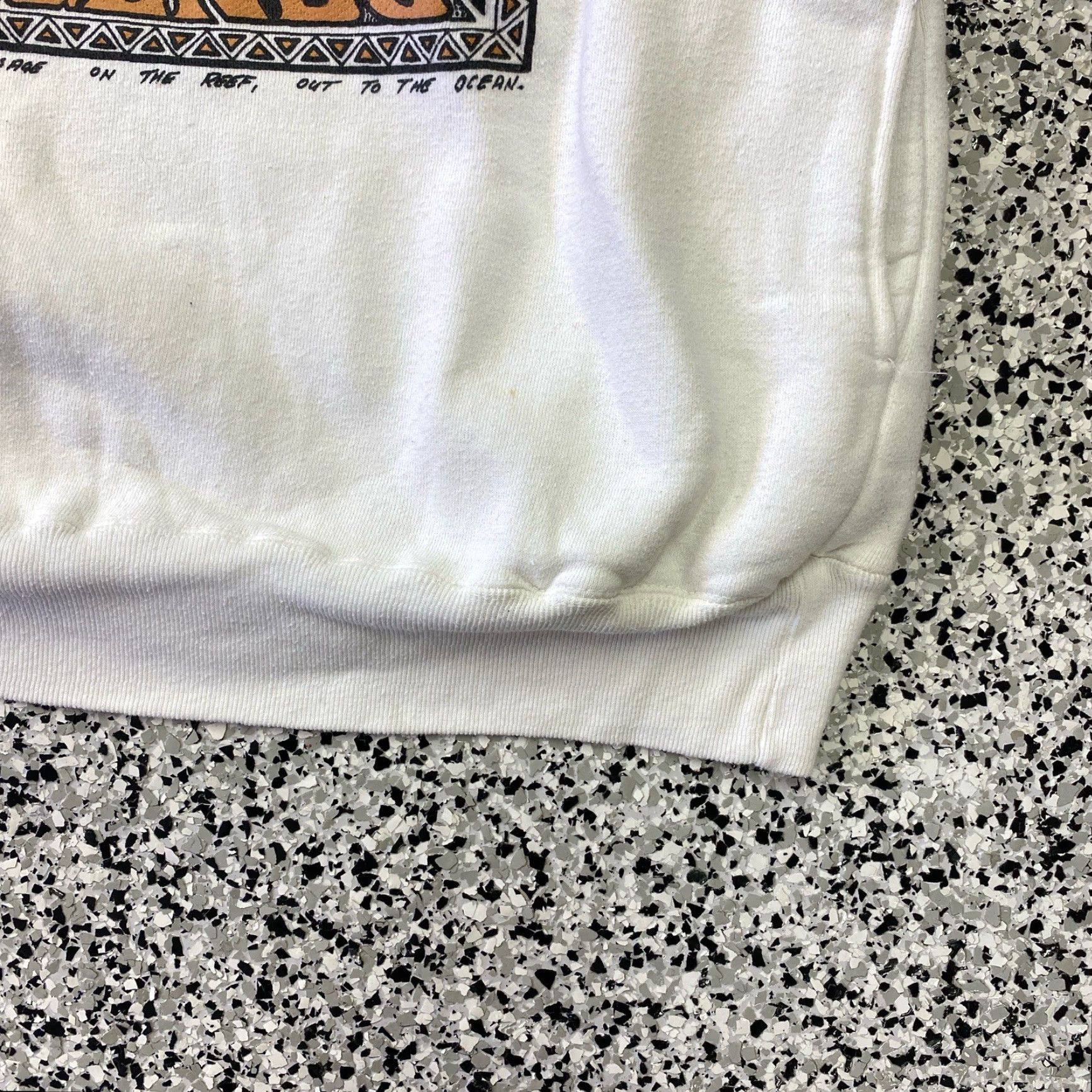 Vintage VINTAGE Wishbone 90s Crewneck Sweatshirt Men L White Cotton Twill Logo Graphic Print Animal Nature 90s Gym & Training Pullover Size US L / EU 52-54 / 3 - 5 Thumbnail