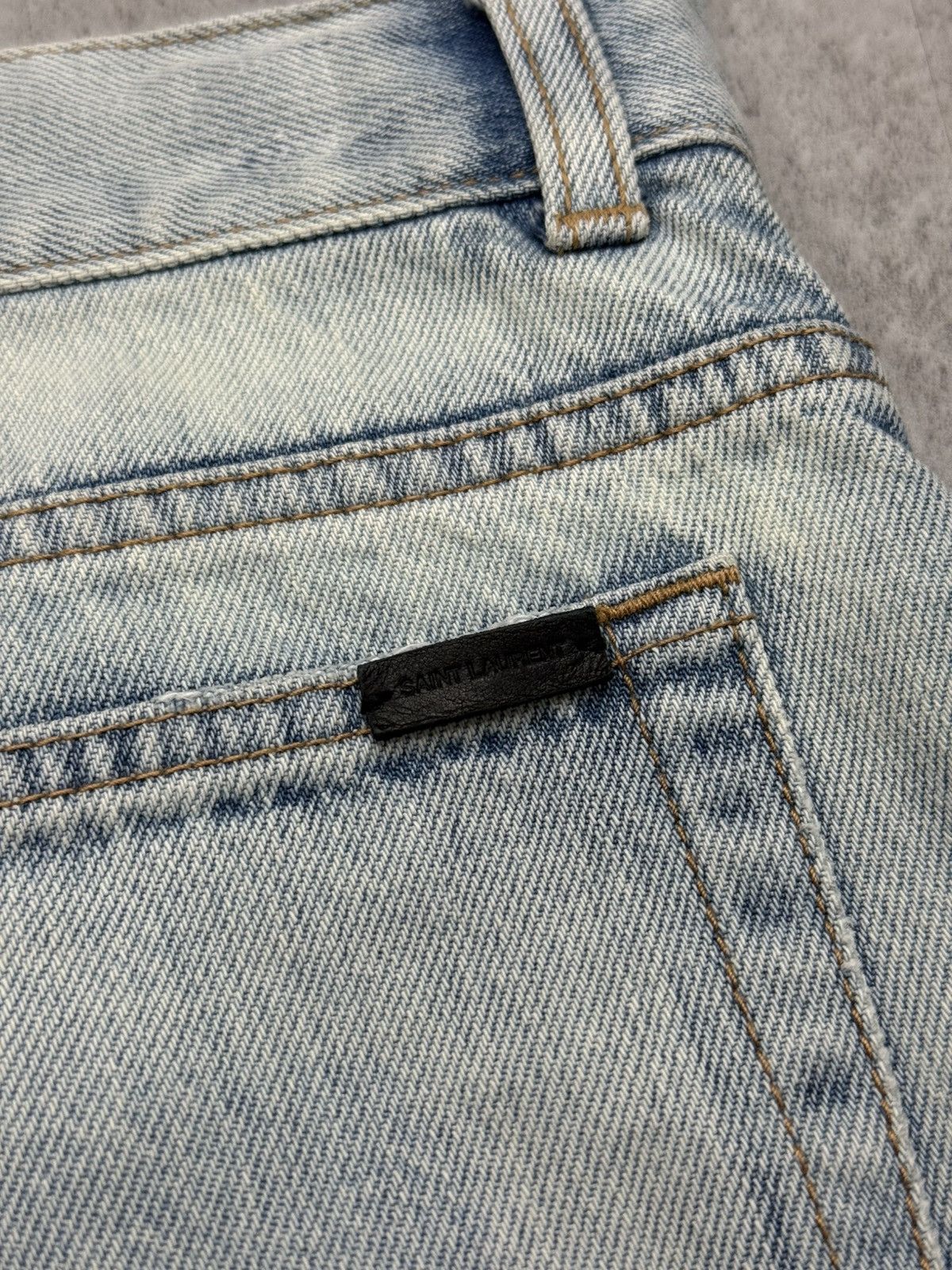 Saint Laurent Paris Saint Laurent jeans washed blue from 2020 made in Japan 31US Size US 31 - 6 Thumbnail