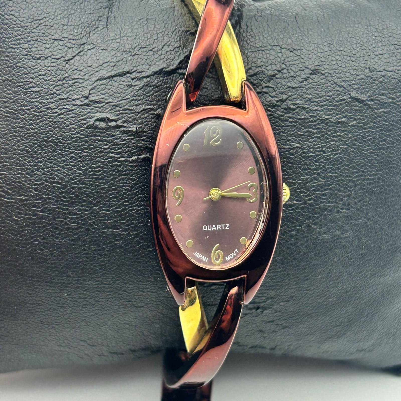 Other Women’s Gold & Metallic Brown Watch Working New Battery Size ONE SIZE - 1 Thumbnail