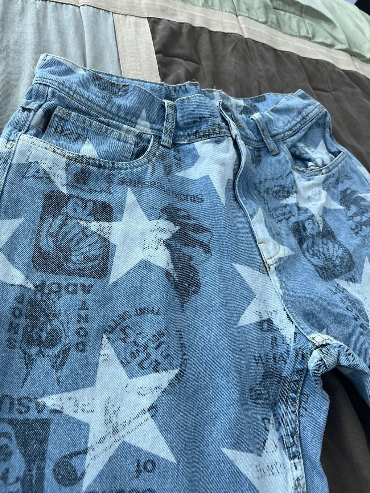 Pleasures PLEASURES STAR PRINT DENIM Size US 32 / EU 48 - 1 Thumbnail
