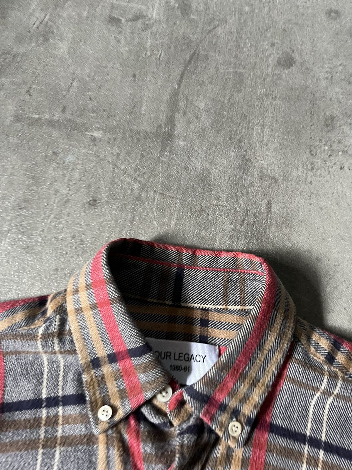 Our Legacy Our Legacy flannel shirt button up checked overshirt Size US S / EU 44-46 / 1 - 6 Thumbnail