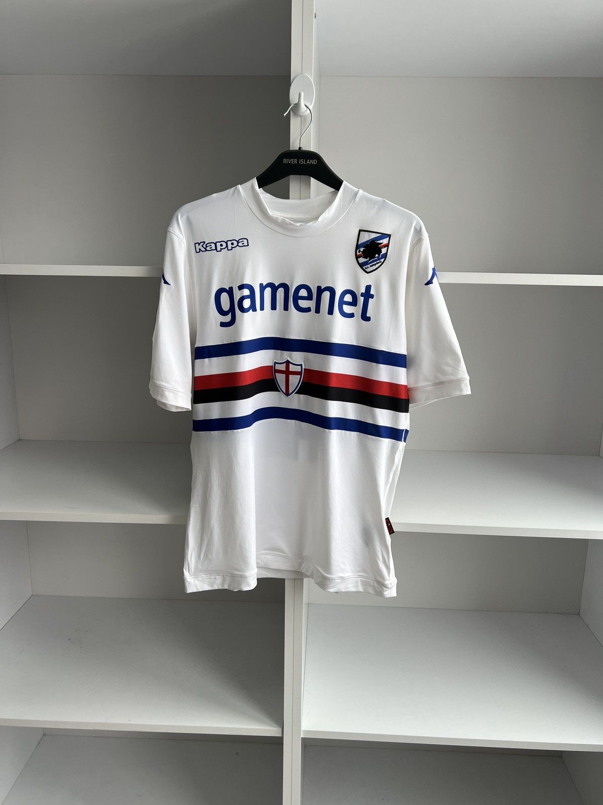 Vintage Sampdoria Kappa 13/14 Berrardi Jersey