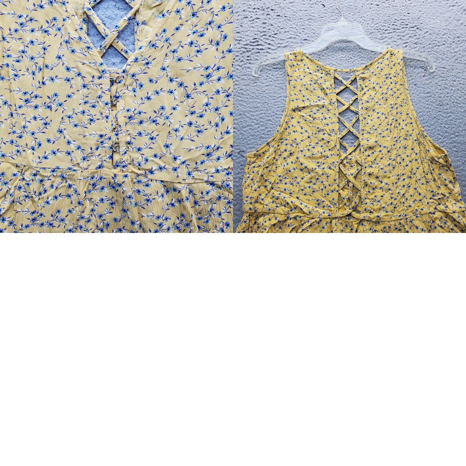 American Eagle Outfitters American Eagle Outfitters Blouse Wool? Mult Floral Cross Back Womens M Shirt Size M / US 6-8 / IT 42-44 - 8 Thumbnail