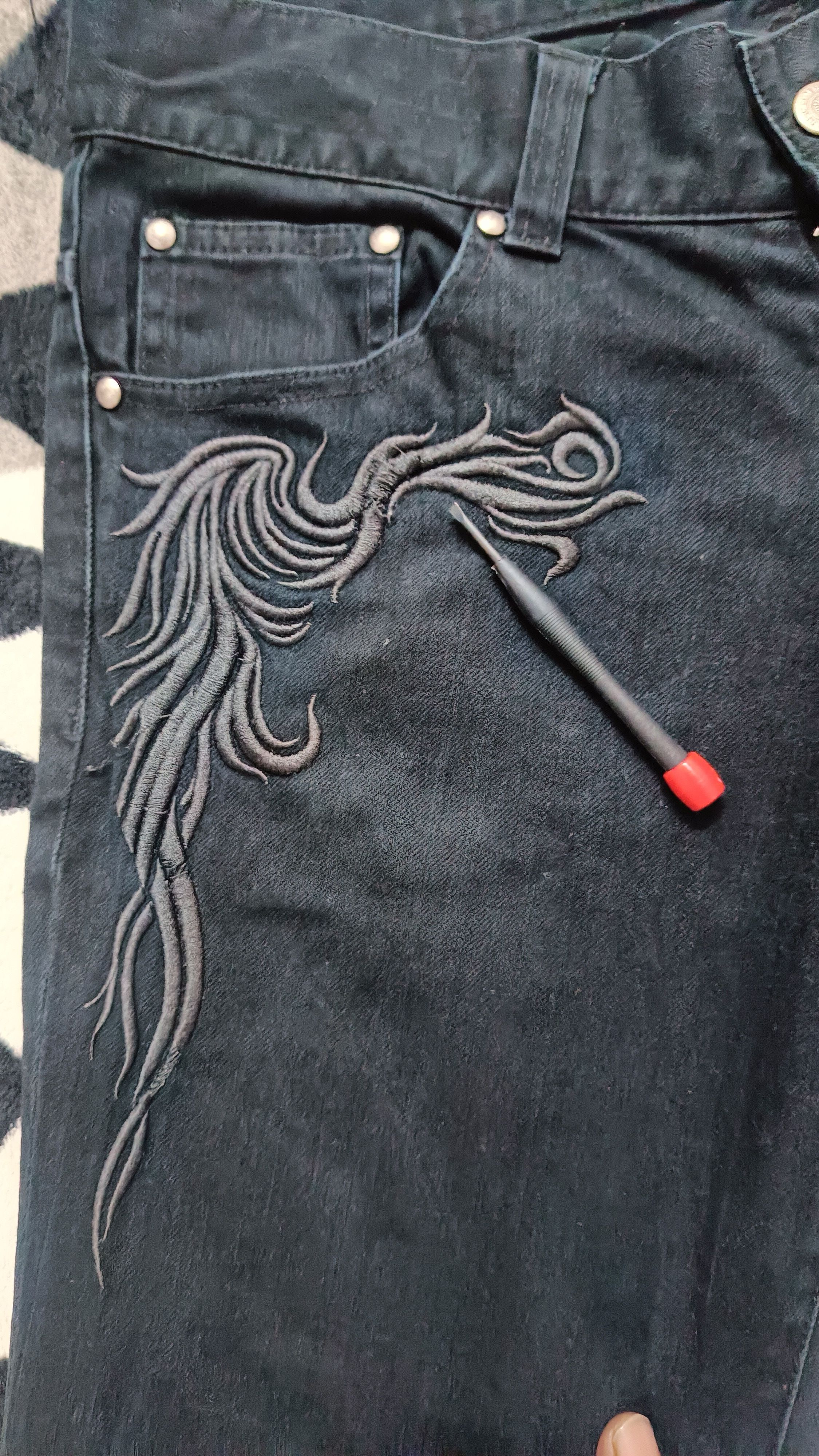 Japanese Brand 🔥🔥Rare Vintage Tornado Mart Jeans Size 31" - 7 Thumbnail