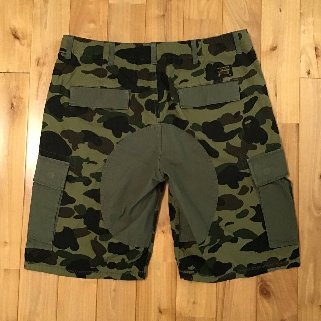 Bape BAPE Cargo shorts 1st camo green a bathing ape ★size L Size US 34 / EU 50 - 3 Thumbnail