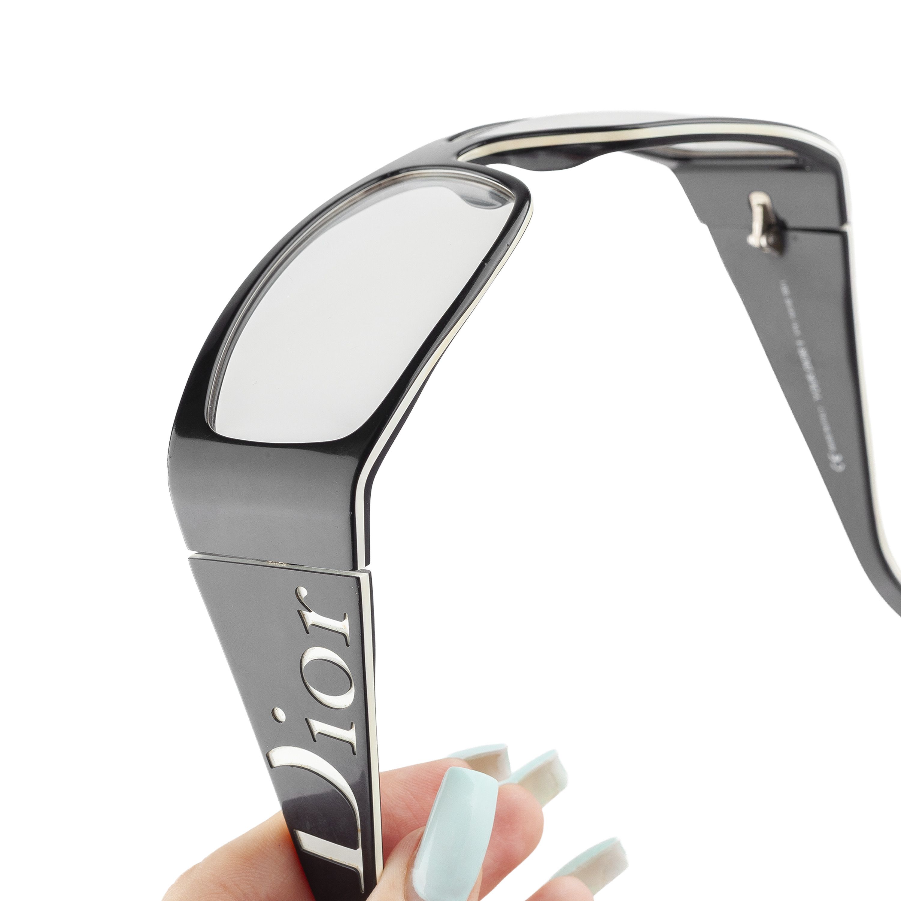 Dior Dior “YOUR DIOR 1” Black Vintage Sunglasses Size ONE SIZE - 5 Thumbnail