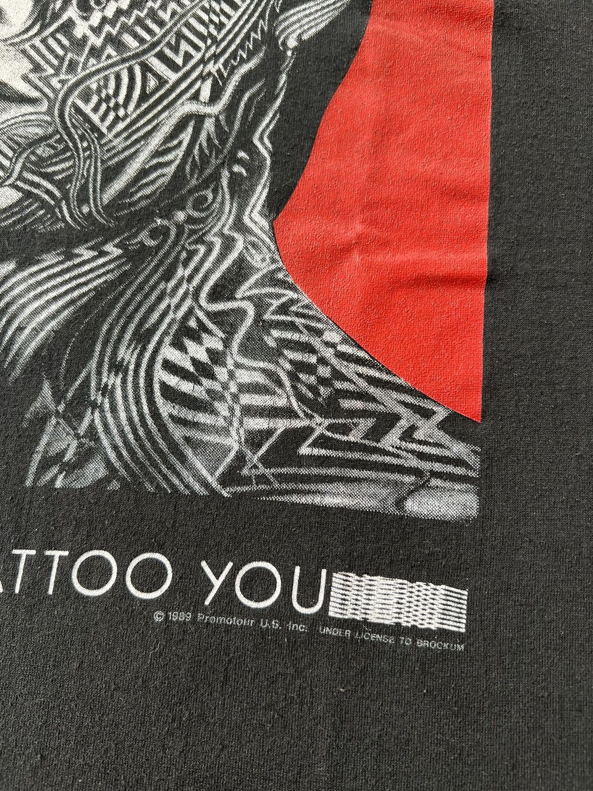 Band Tees Vintage 1989 Rolling Stones Tattoo You North American Tour Size US M / EU 48-50 / 2 - 7 Thumbnail
