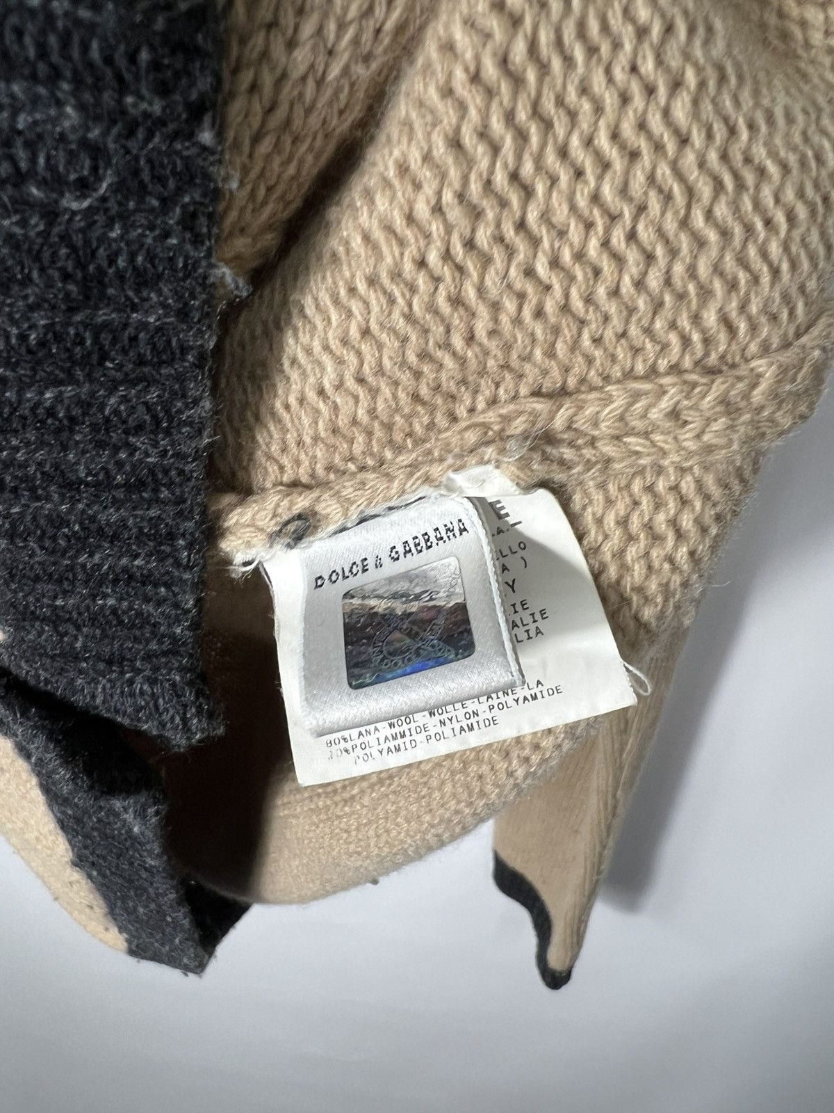 Dolce & Gabbana Vintage luxury streetwear Dolce Gabbana Wool Sweaters Size L / US 10 / IT 46 - 6 Thumbnail