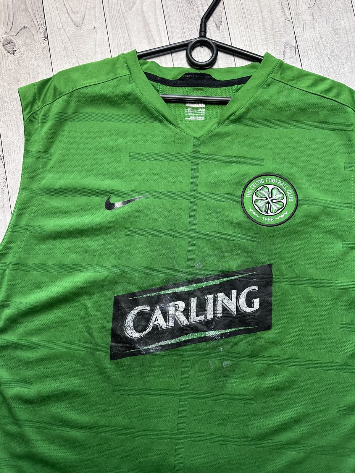 Nike × Vintage Vintage Nike Celtic soccer tee green distressed XXL Size US XXL / EU 58 / 5 - 3 Thumbnail