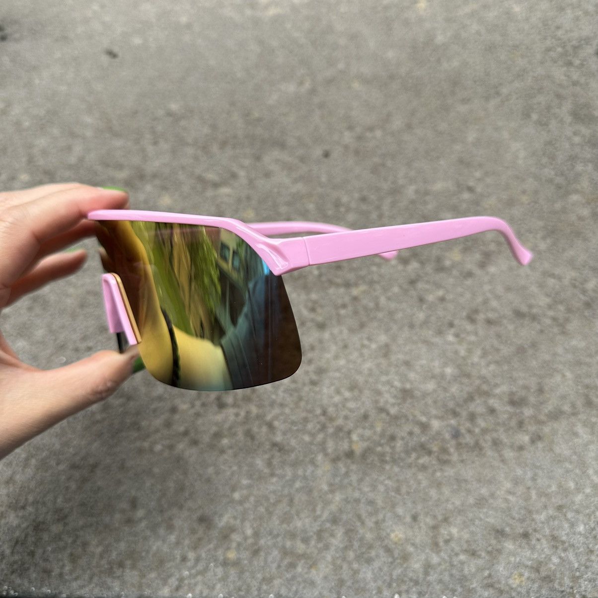 Other Y2K Unisex Sunglasses Retro Fashion Shades QB86092-03 Size ONE SIZE - 2 Thumbnail