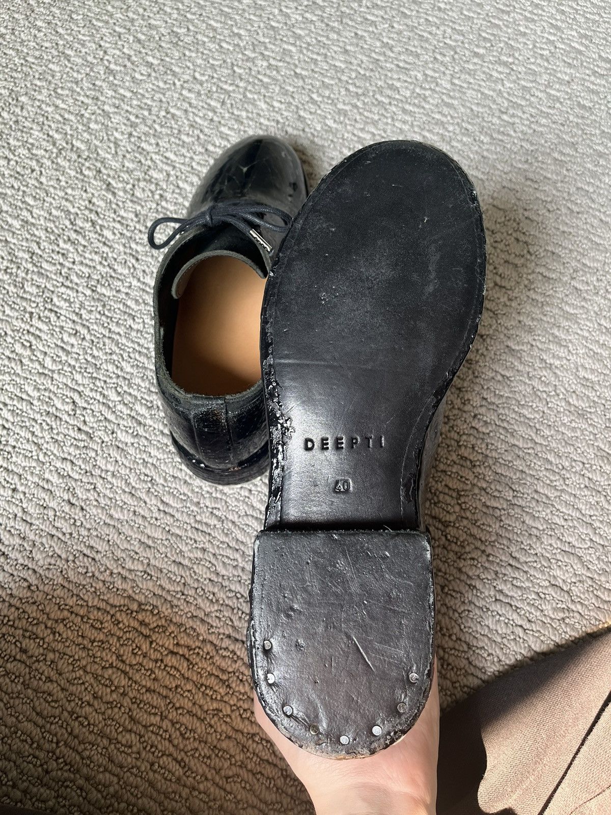 Deepti Deepti crash glass oxford derby Size US 8 / EU 41 - 6 Thumbnail