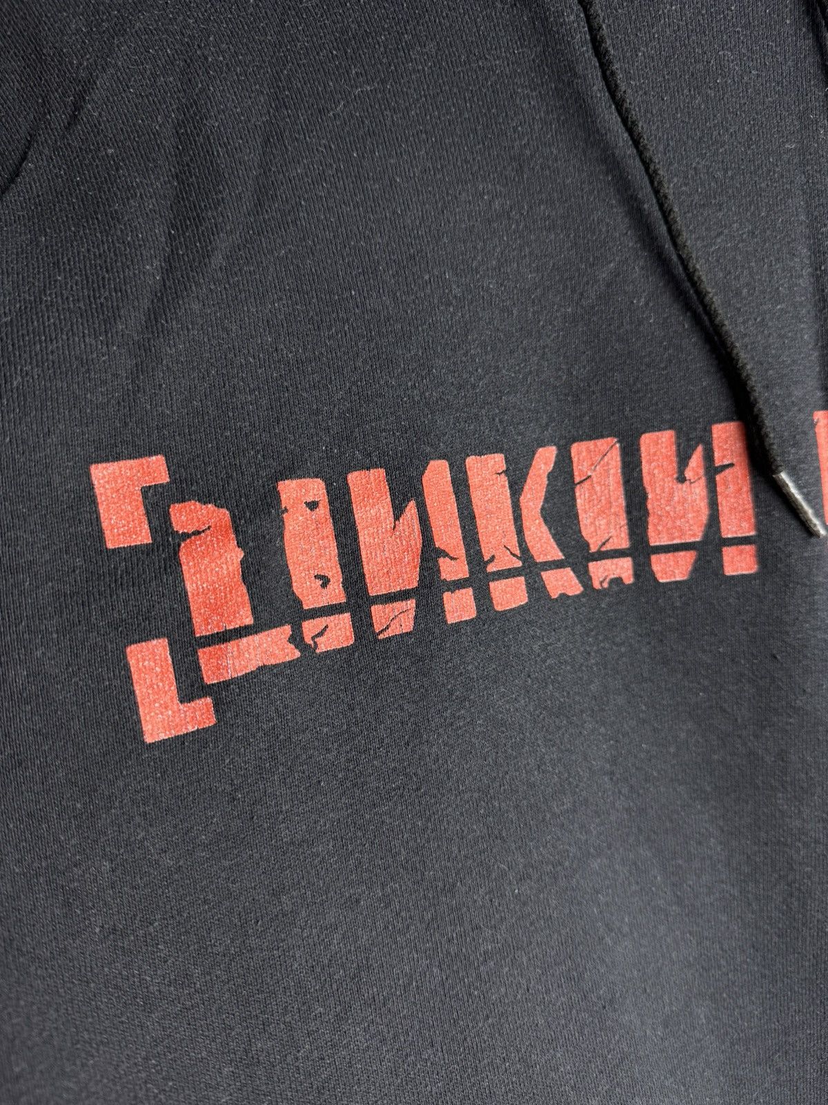 Band Tees Vintage 90s Linkin Park Special Over Print Black Hoodie Size US XL / EU 56 / 4 - 5 Thumbnail