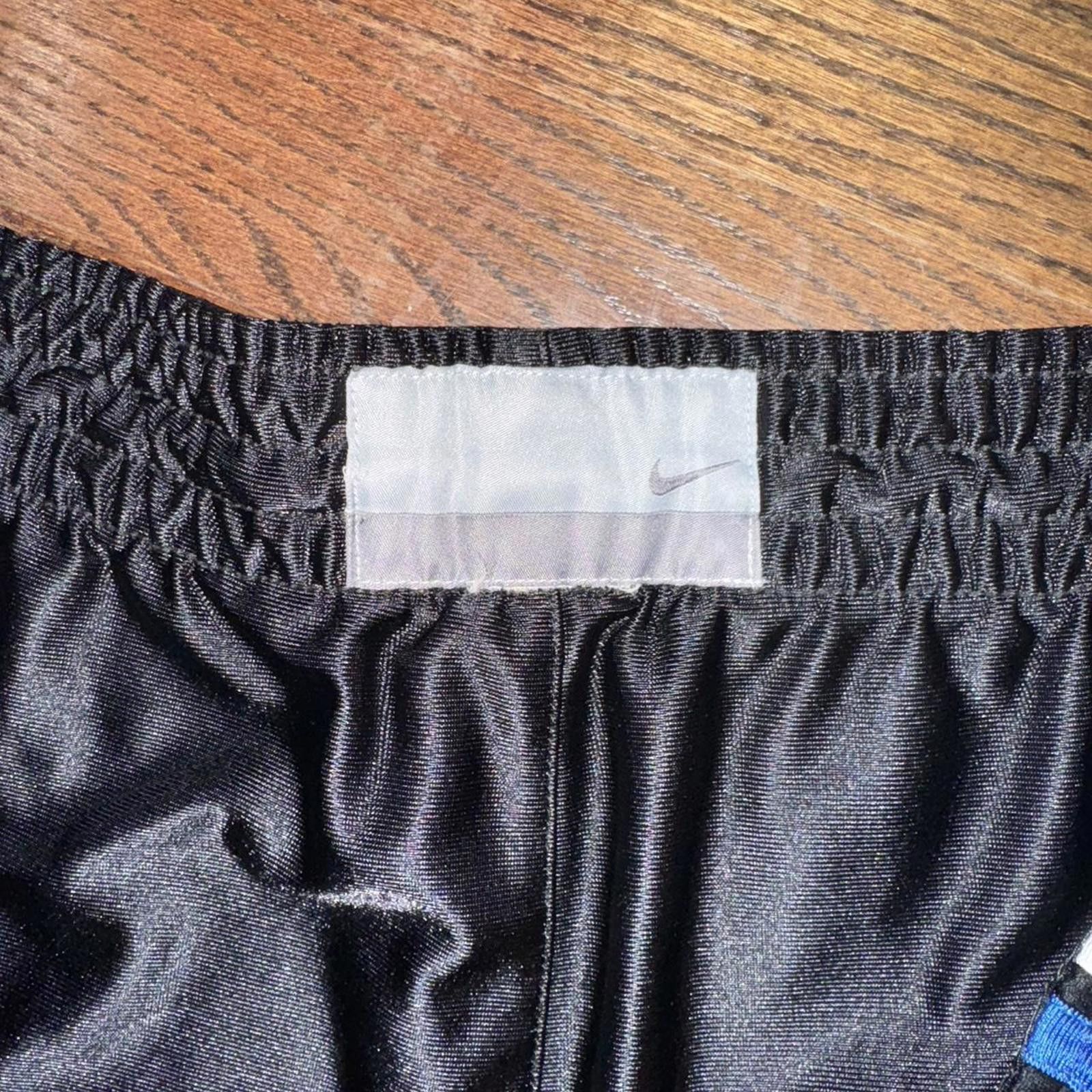 Nike Rare VTG Nike Mens Basketball Dazzle Shorts Shiny Blue Sz XL Size US 36 / EU 52 - 4 Thumbnail