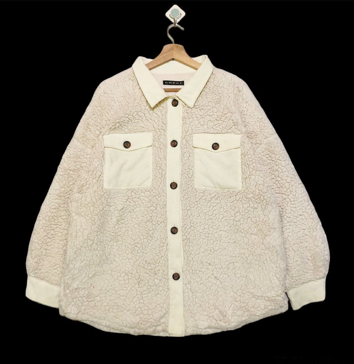Vintage 🔥Accept Binding Offer🔥 Gorge Sherpa Fleece Jacket Size US L / EU 52-54 / 3 - 1 Thumbnail