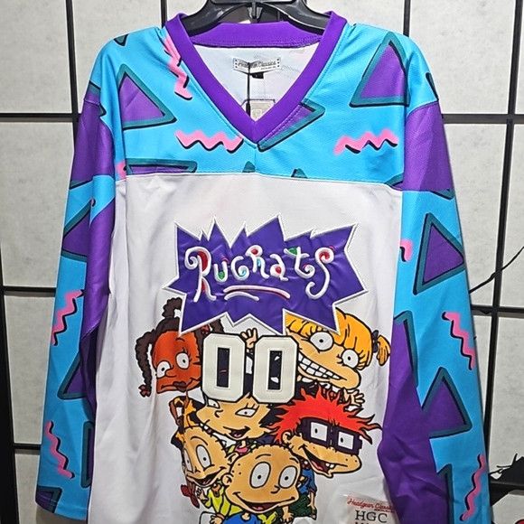 Other Rugrats Reptar Hockey Jersey Size Large NWT Size US L / EU 52-54 / 3 - 2 Thumbnail