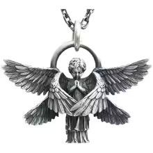 Other Vintage Angel Wings Necklace – Elegant Symbolic Pendant Size ONE SIZE - 2 Thumbnail