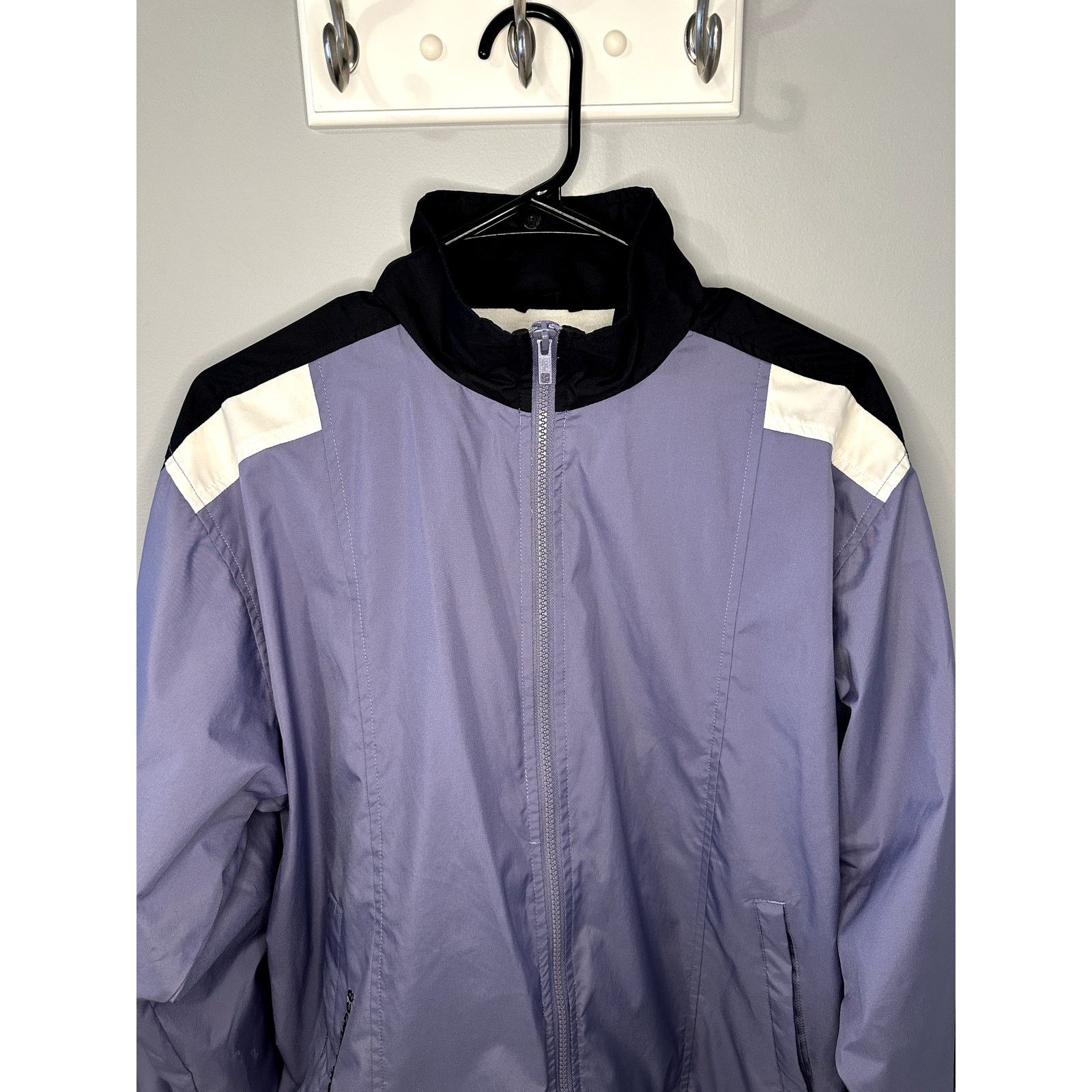 New Balance New Balance Full Zip Windbreaker Jacket Purple Women's L Size L / US 10 / IT 46 - 3 Thumbnail