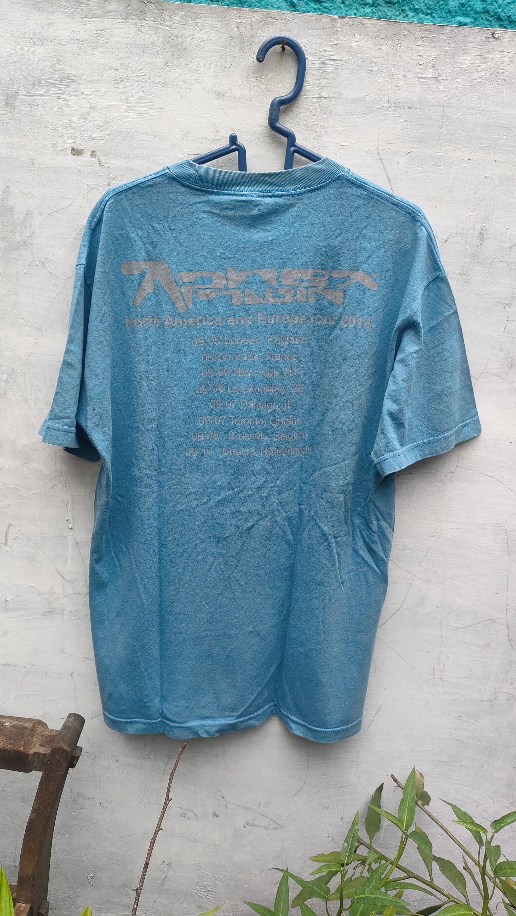 Band Tees × Vintage Aphex Twins - North American & Europe tour 2014 Size US L / EU 52-54 / 3 - 2 Thumbnail