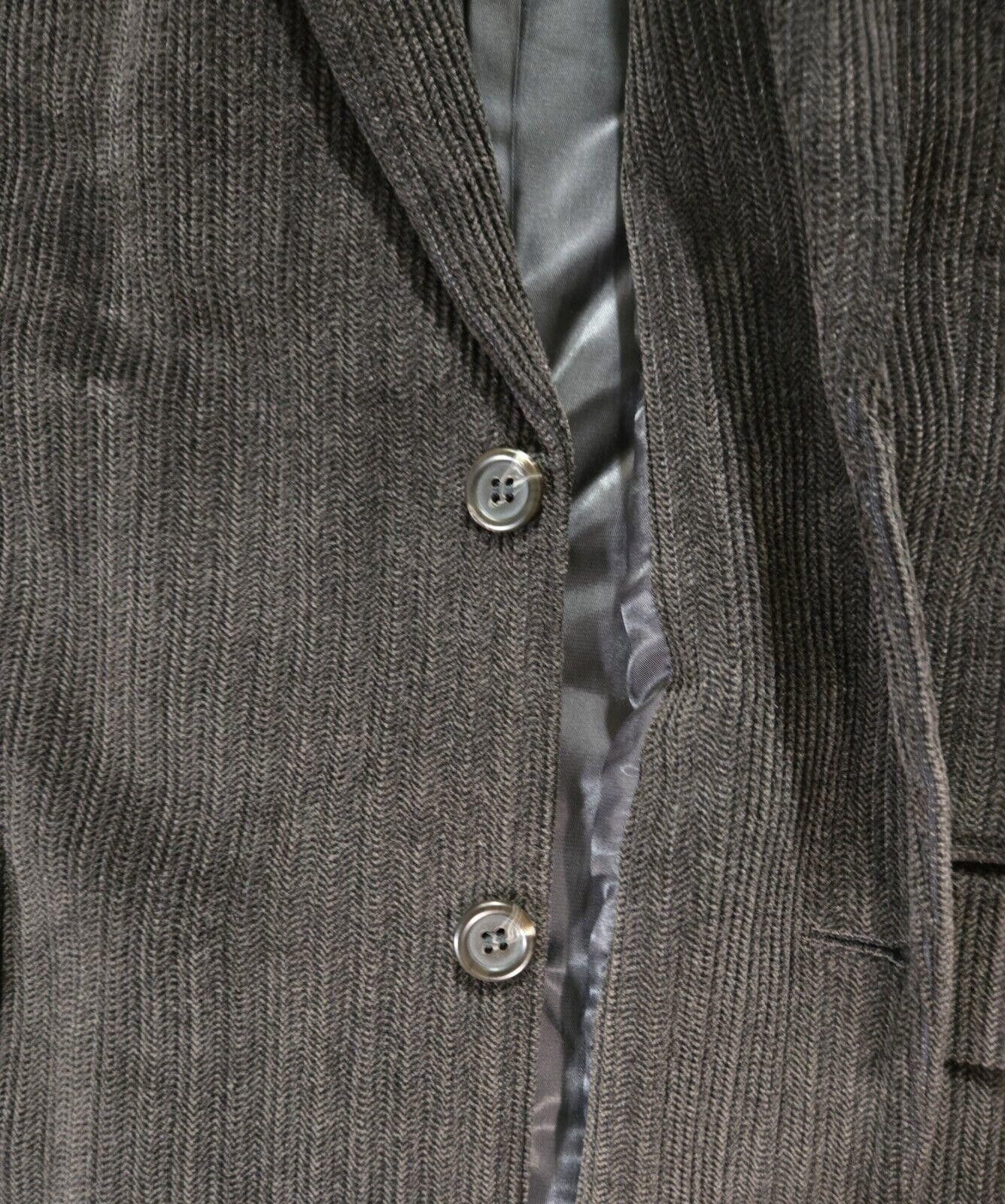 Chaps Chaps Two-Button Black Blazer Corduroy Jacket Sz 44L HR Size 38R - 7 Thumbnail