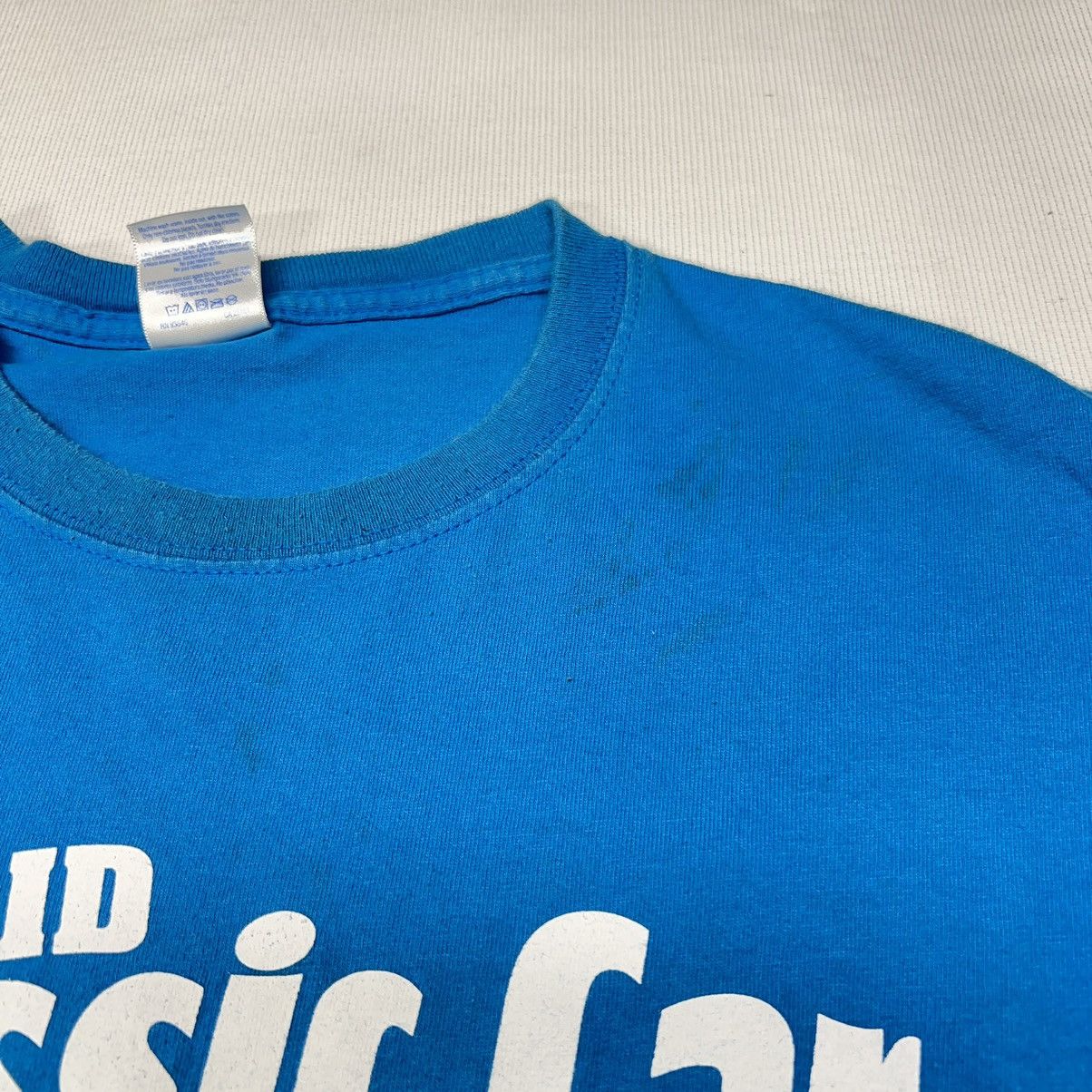 Gildan × Vintage Car Tee Shirt Blue Hot Rod Classic Show NJ Custom Auto Y2K Size US XL / EU 56 / 4 - 6 Thumbnail