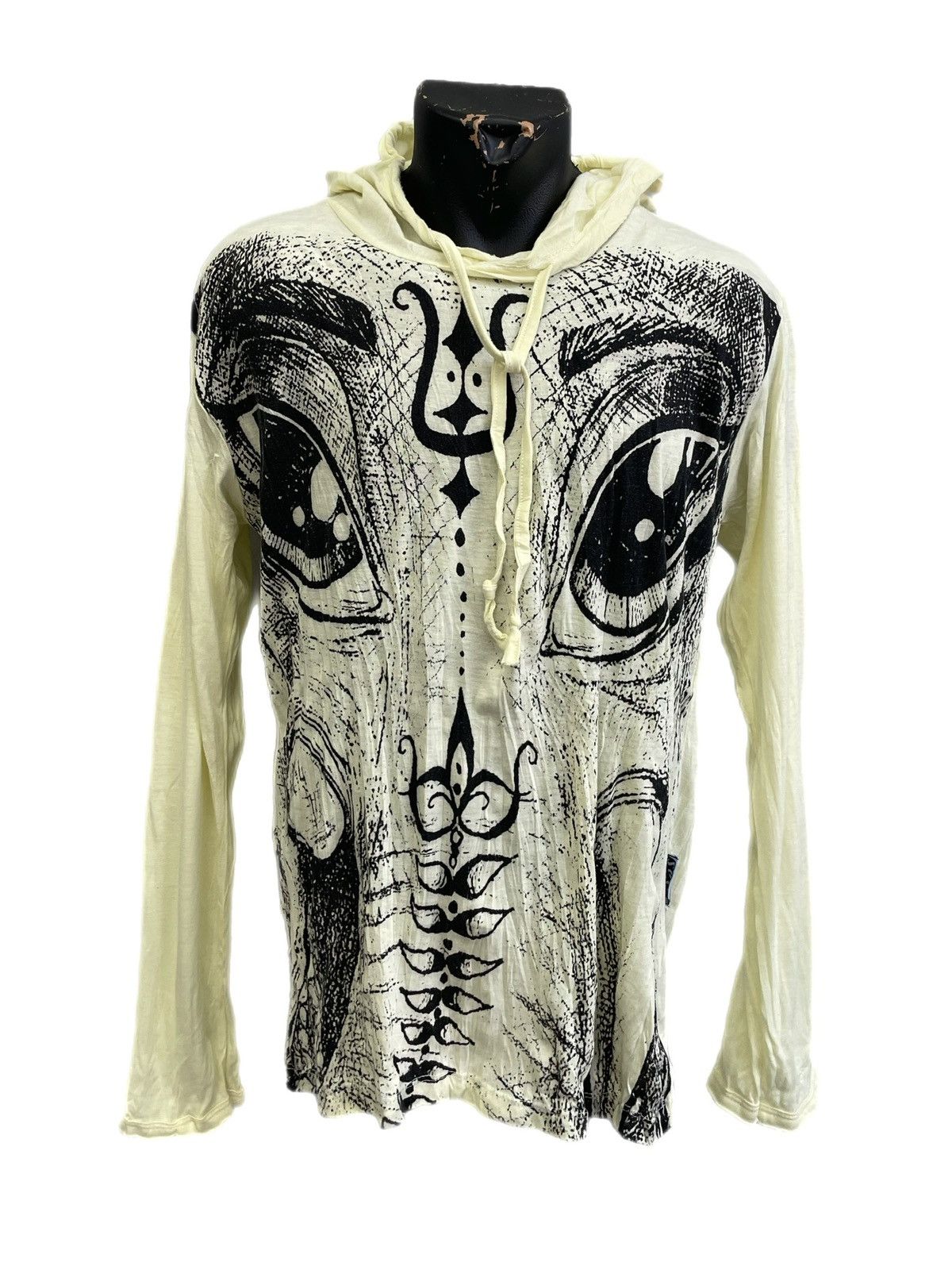 Japanese Brand Sure graphic hoodie JPG style rare y2k overprint style Size US M / EU 48-50 / 2 - 1 Thumbnail